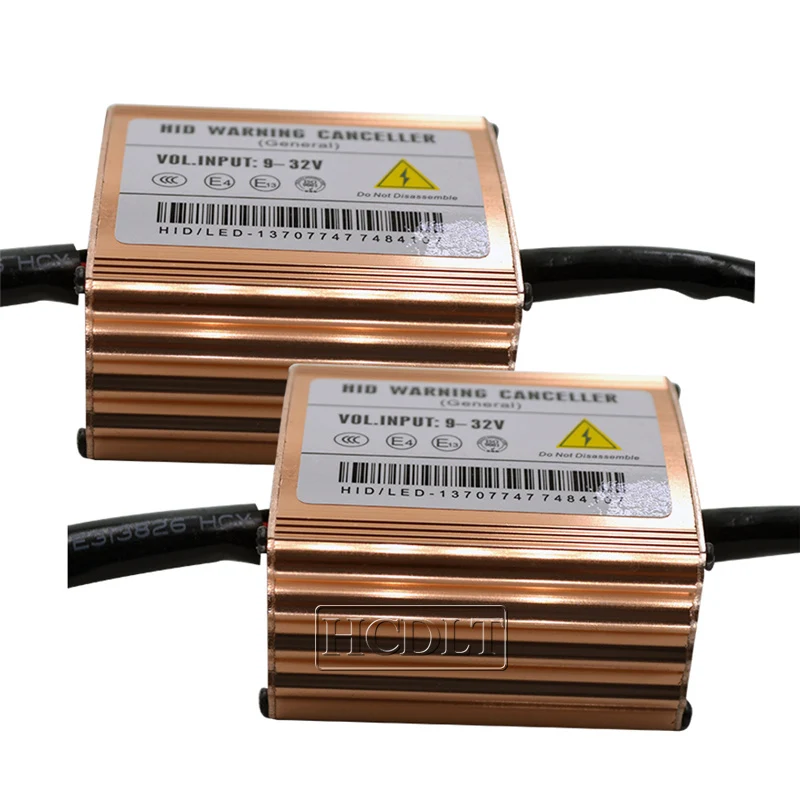 HCDLT 2 шт. Автомобиль светильник Canbus декодер HID 12V/24V ошибок предупреждающий