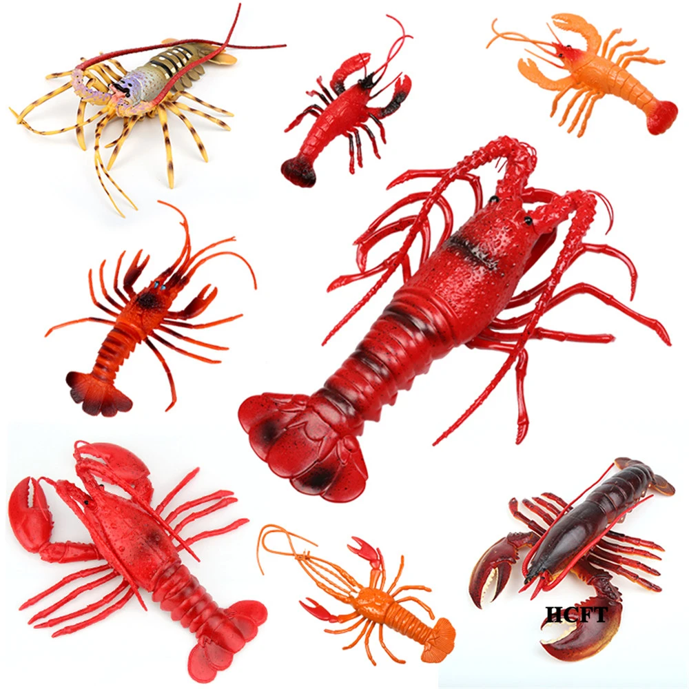

baby kids children toys gifts hotel restaurant store shop decoration lobster crayfish crawfish prawn shrimp crab props model