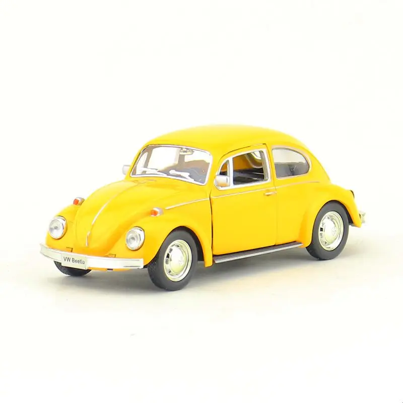 

1:32 Scale RMZ City Toy Diecast Model 1967 Volkswagen Classical Pull Back Doors Openable Car Educational Collection Gift For Kid