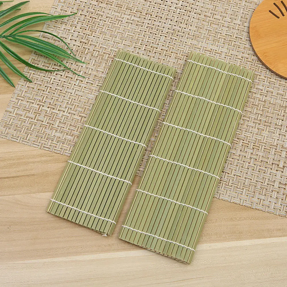 

Bamboo Sushi Maker Rice Roll Mold Kitchen DIY Mould Roller Paddle Rolling Mat
