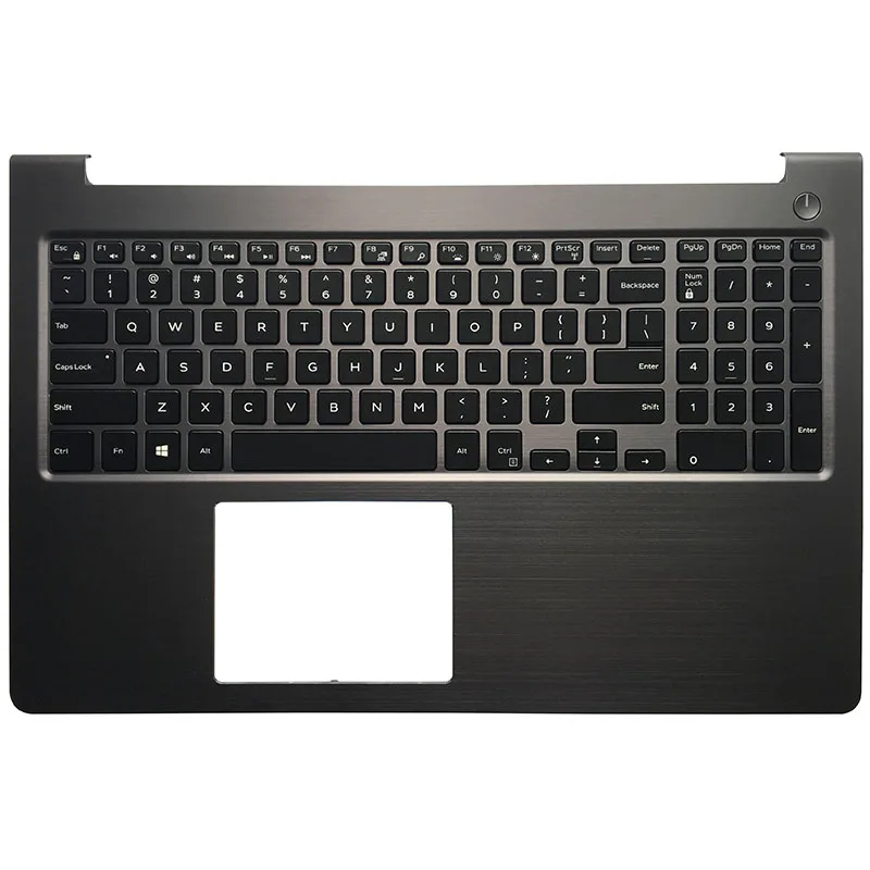 Новая клавиатура с подсветкой для ноутбука DELL VOSTRO 15 5000 5568 V5568 серой верхней
