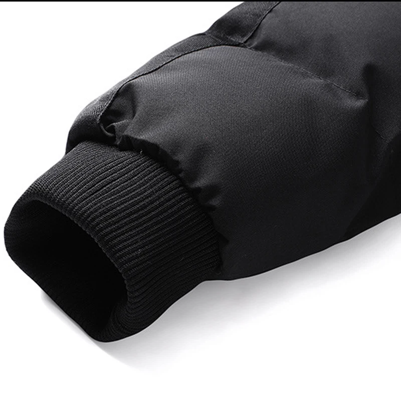 ZOGAA 2021 New Men's Winter Warm Jacket  Slim Fit Fashion Thicken Outwear Tracksuit Men's Hooded Warm Cotton Jacket With Zipper