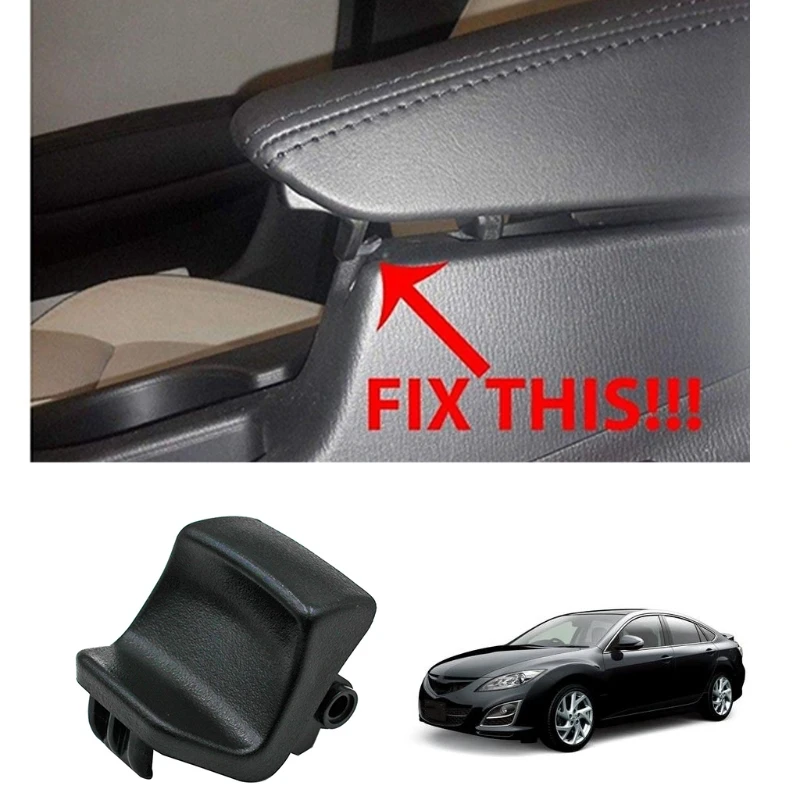 

Auto Replacment KA0G-64-45YA-02 for CX-5 CX5 2013-2016 KA0G-64-45YA-02 Center Console Armrest Lid Latch Lock E8BC