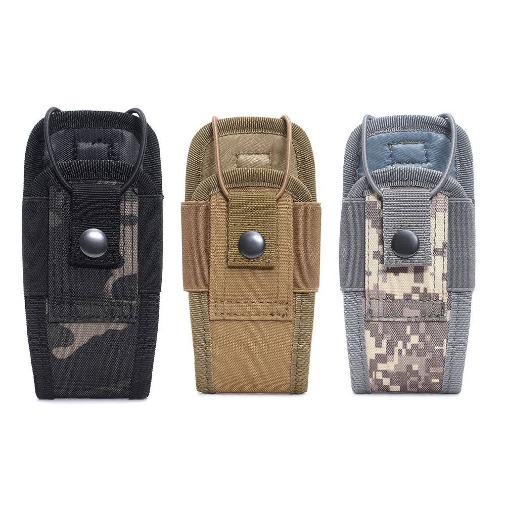 

Molle Radio Walkie Talkie Pouch Holder Hunting Sport Interphone Carry Bag