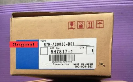 

New and Original R7M-A20030-BS1-D Servo Motor