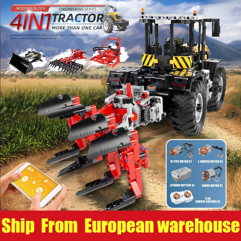 

DHL 20006 Technic Motor power L350F модель колесного погрузчика, совместимая с новыми 42030 строительными блоками, кирпичи, подарок на день рождения детей