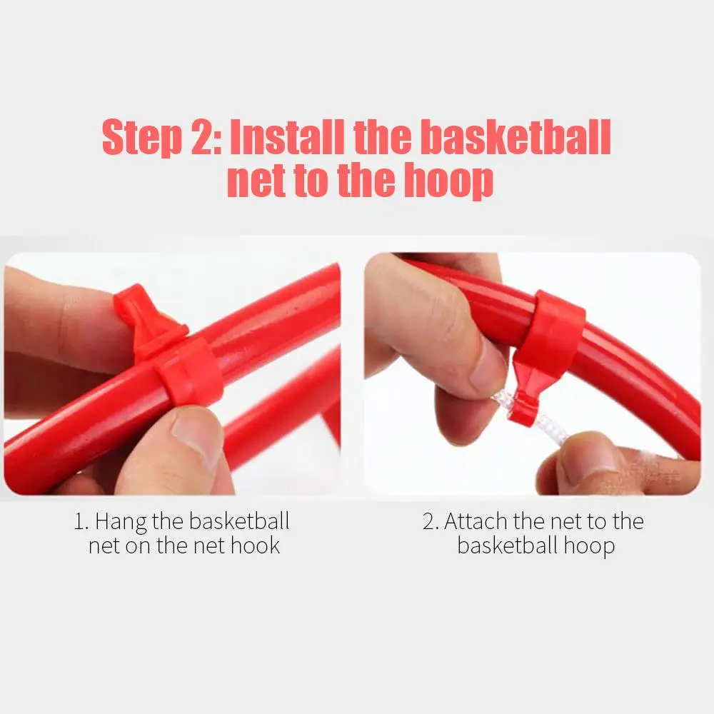 Баскетбольный обруч прочный практичный 3 размера пластиковое одеяло рулон