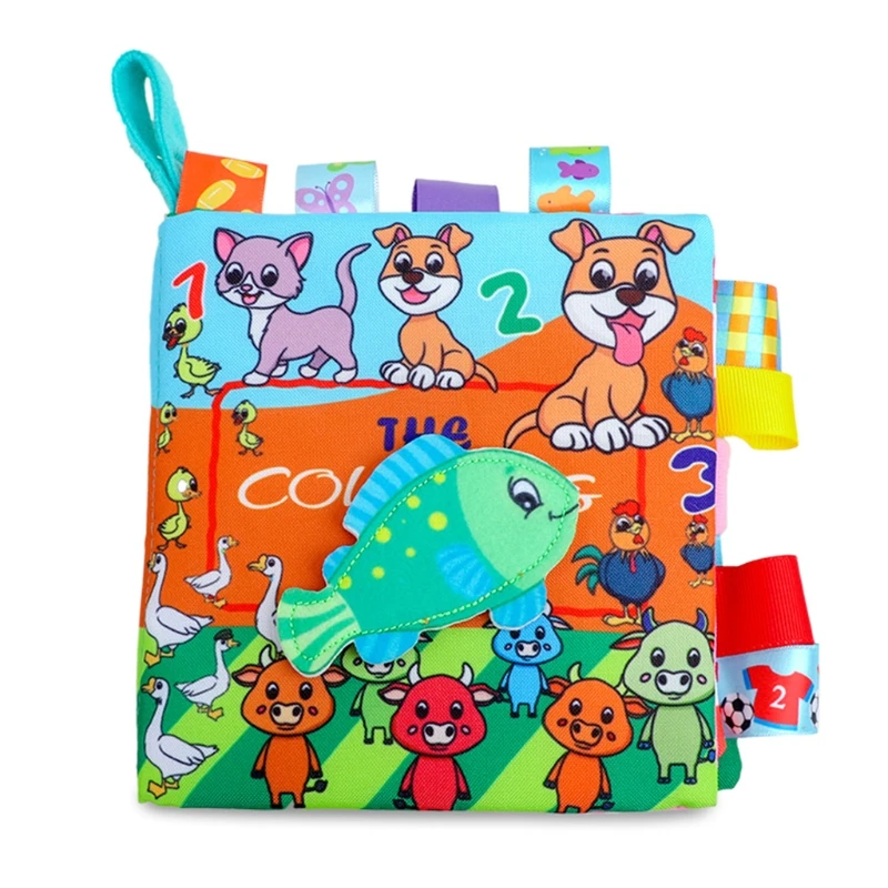 

Soft Development Books for Infants/Babies Hands-on&Expression Ability Training