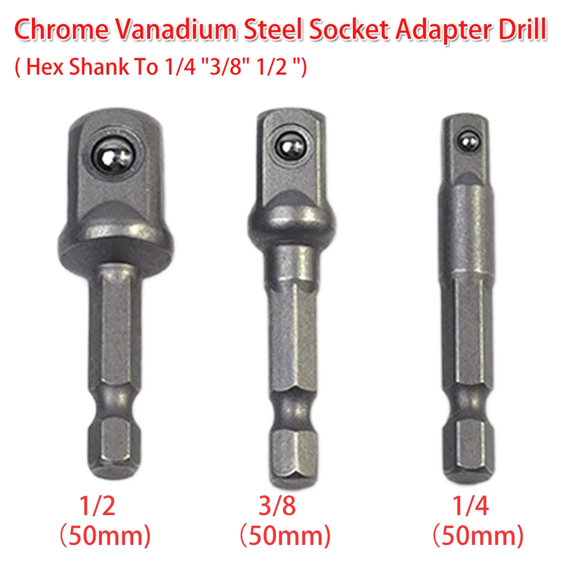 Хром ванадиевая сталь Сталь гнездо адаптера шестигранным хвостовиком диаметром