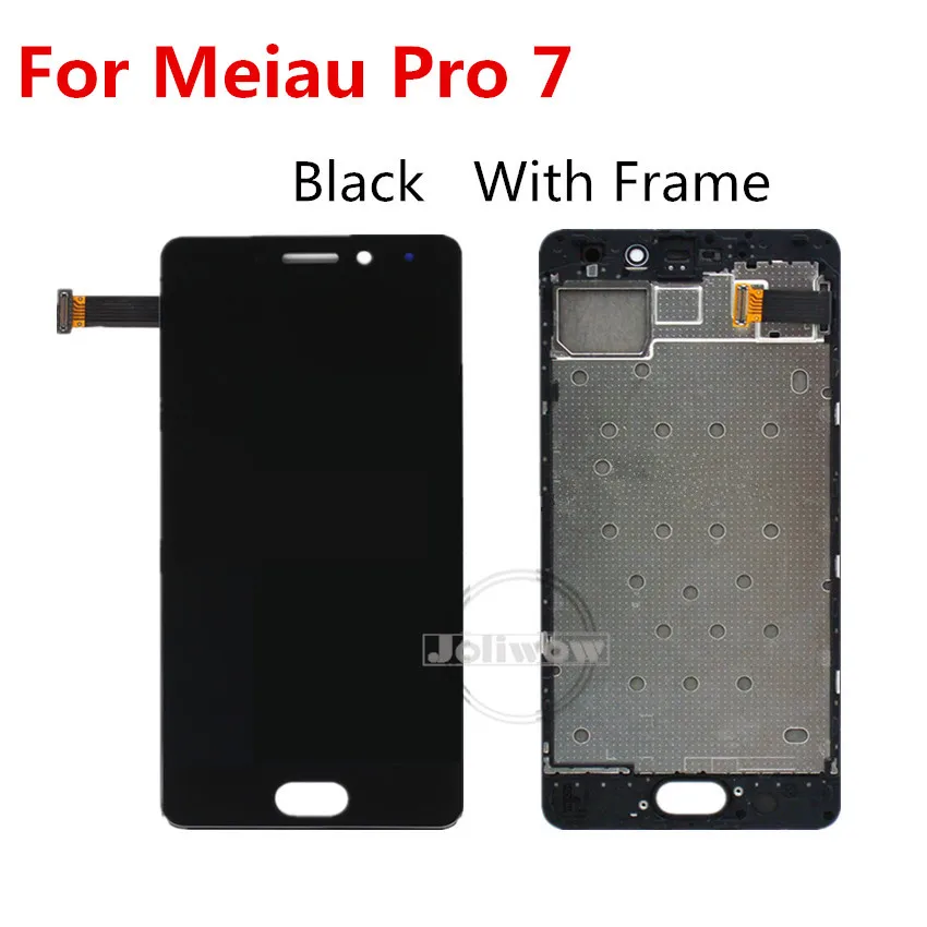 Протестированный хороший 5," OLED ЖК-дисплей для Meizu Pro 7 ЖК-дисплей панель сенсорного экрана в сборе Замена для Meizu pro 7 Pro7 lcd+ рамка