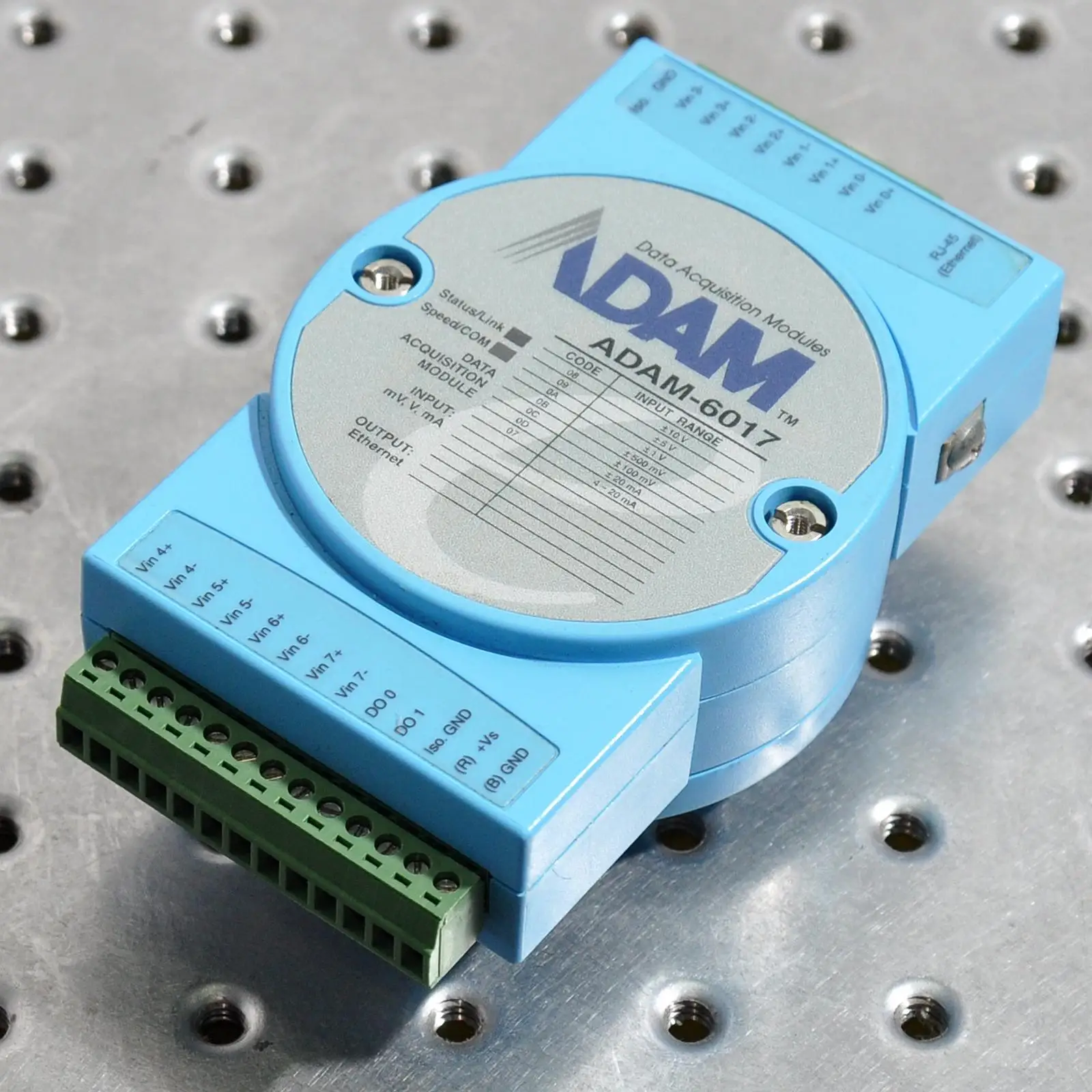 Advantech ADAM 6017 8 канальный аналоговый модуль ввода с ДУ|Промышленные компьютеры и