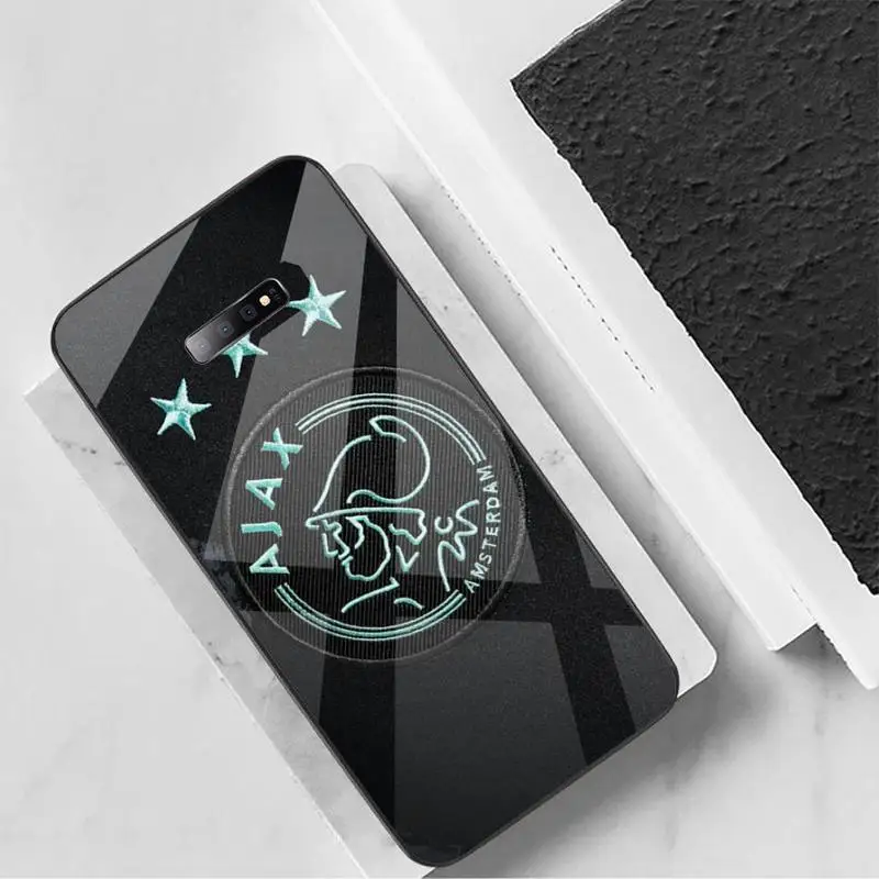 

Ajax Team Hard Phone Case Tempered glass For Samsung S6 S7 edge S8 S9 S10 e plus note8 9 10 pro