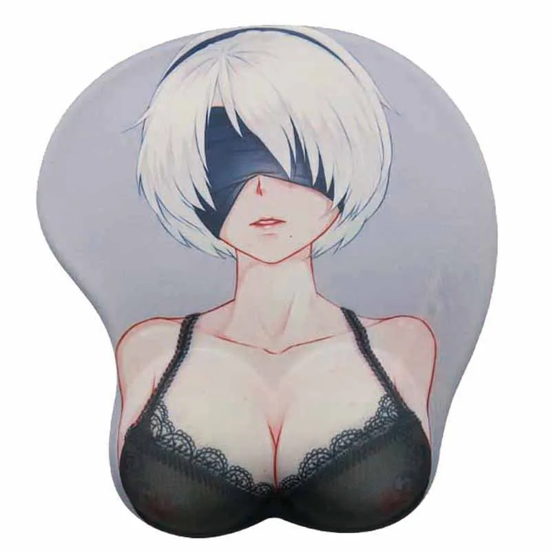 Симпатичный мягкий сексуальный мультяшный 3D большой женский силиконовый