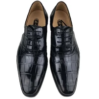 ousidun crocodile men formal shoes handmade shoes men dress shoes business casual shoes big yards crocodile leather shoes