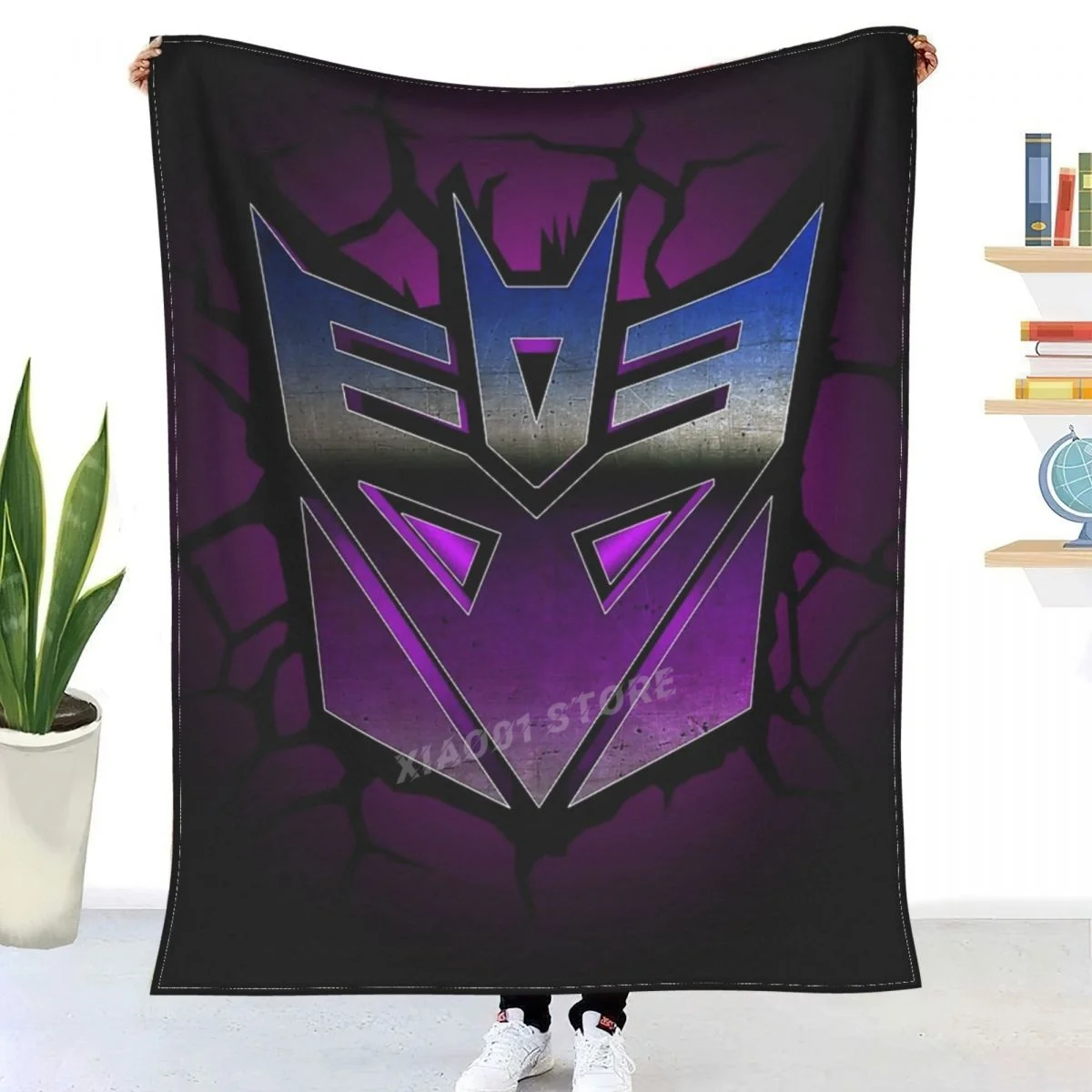 Трансформеры Decepticon плед одеяло Sherpa постельное белье мягкое s | Дом и сад