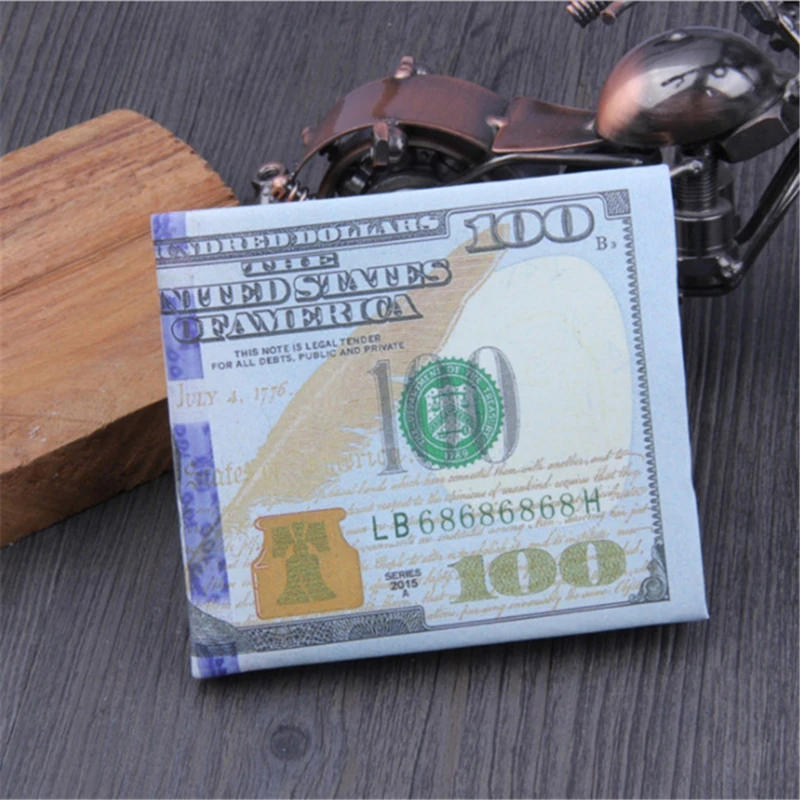 Милый Американский кошелек для долларов США мальчиков мужской из искусственной