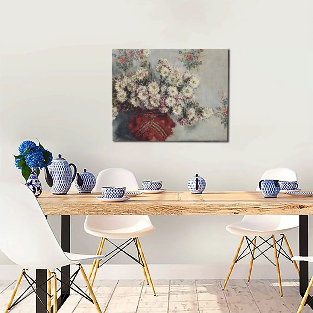 

Monet Painting Canvas Four Seasons Decoration Pictures New Arrivals Beautiful Room Decor
