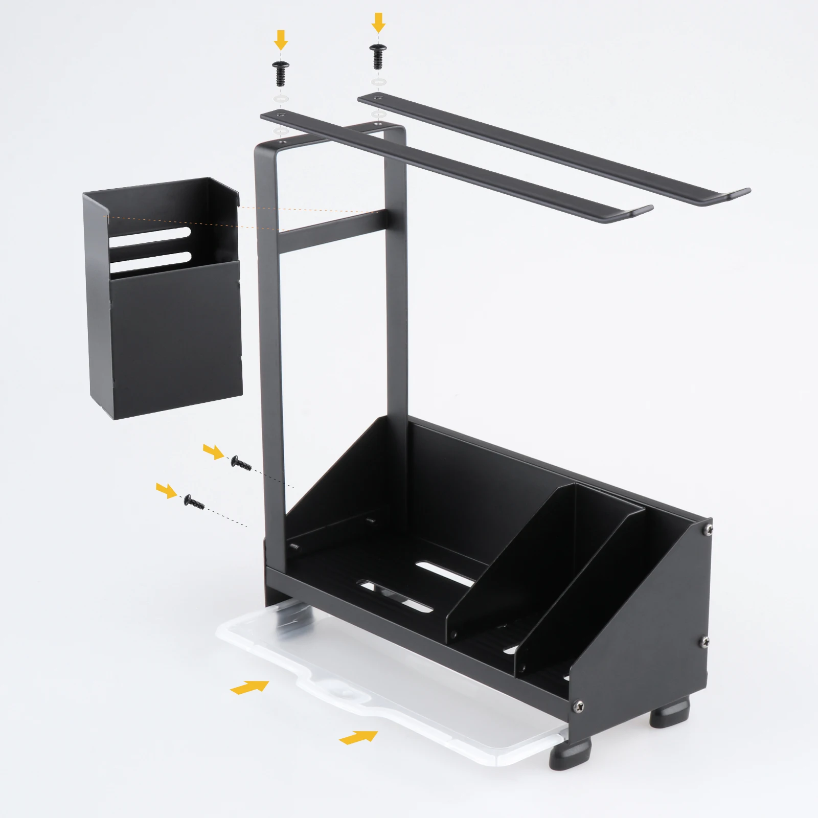 

Kitchen Sink Caddy Organizer Sponge Soap Brush Holder Multi-functional Kitchen Drying Rack Kitchen Accessories