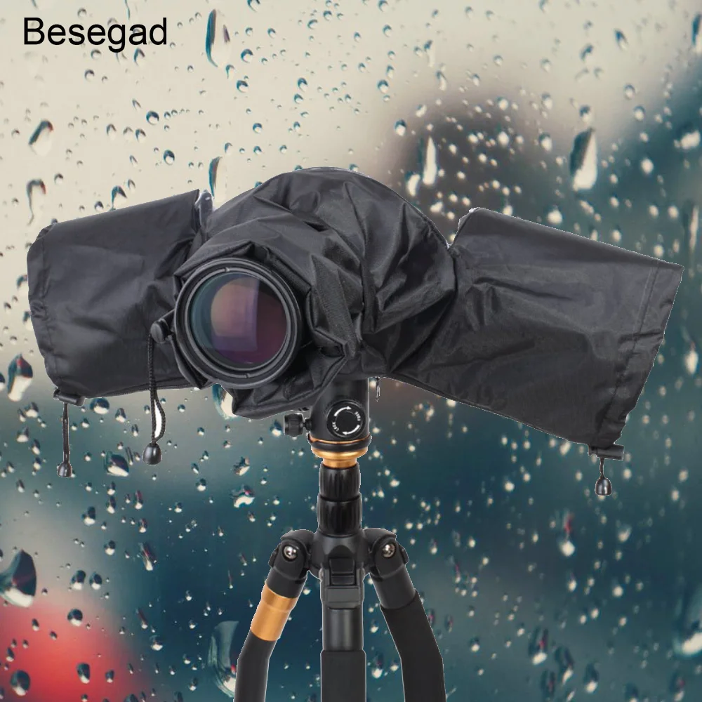 Профессиональный водонепроницаемый чехол Besegad для камеры дождевик Nikon Canon Sony Pentax