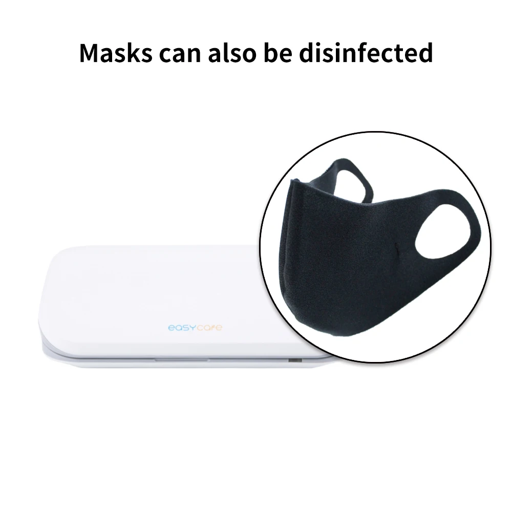 

Disinfection Box Automatic UV Sterilizer Multifunction USB KN95 Mask/Makeup Bursh/Nail Tweezers Disinfector Anti-Bacterial Tool