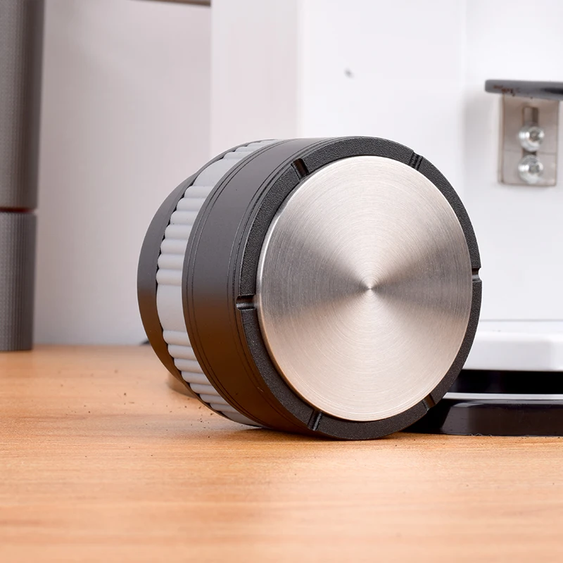 Кофейный Темпер с ладонью эластичной силой нержавеющая сталь противоударный