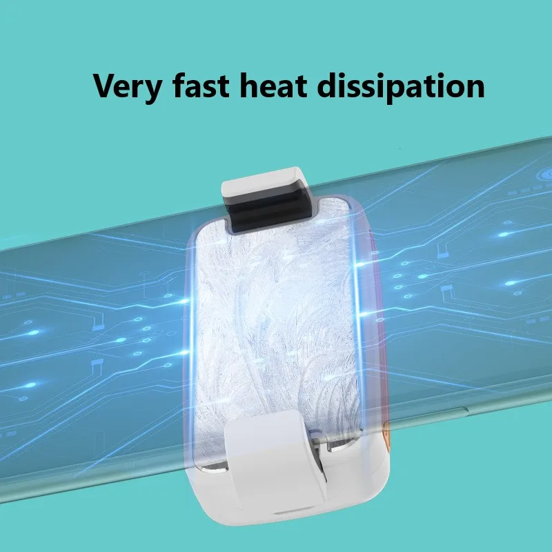 

The Car Households Are Two -port USB2.4A Travel Ca 3-Mode Mobile Phone Radiator Phone Cooling Fan Case DL03 New Product Eat