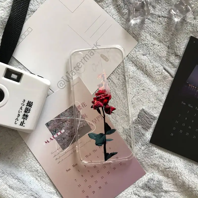 Прозрачный чехол для IPhone 12 11 Pro Max Xs X Xr 7 8 6 6s Plus Se 2020 | Мобильные телефоны и