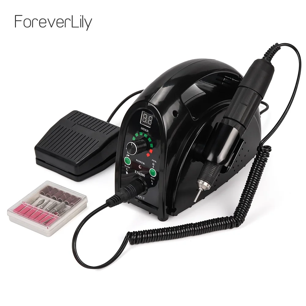 Фрезер Электрический Маникюрный и Педикюрный с набором фрез оборудование для