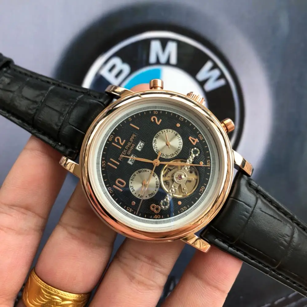 

New Automatic Mechanical Men Watch Silver Blue Stainless Steel Transparent Sapphire Glass AAA Glide Watches 241