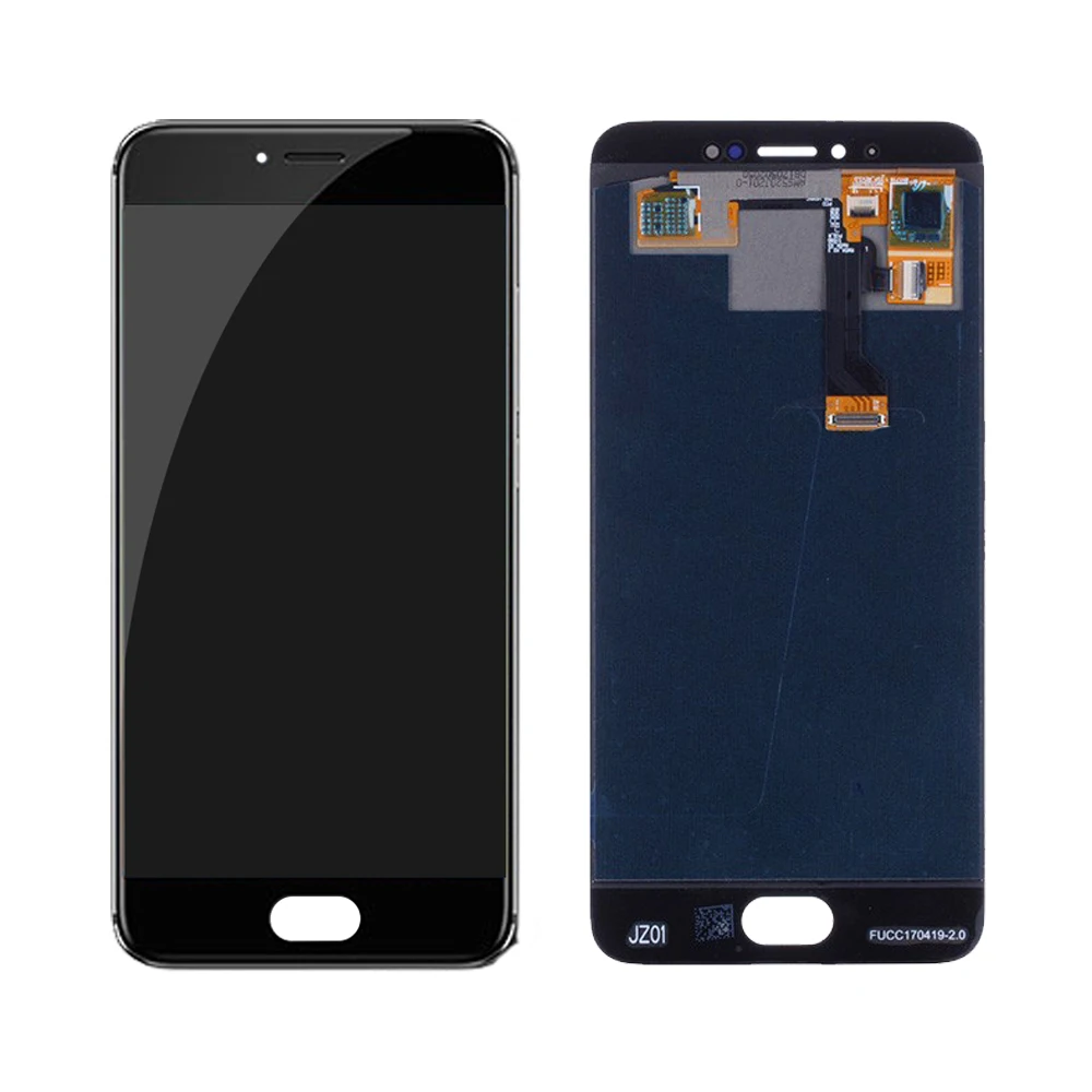 5," для MEIZU Pro 6 lcd кодирующий преобразователь сенсорного экрана в сборе для Meizu Pro6 дисплей с заменой рамки M570Q M570C M570Q