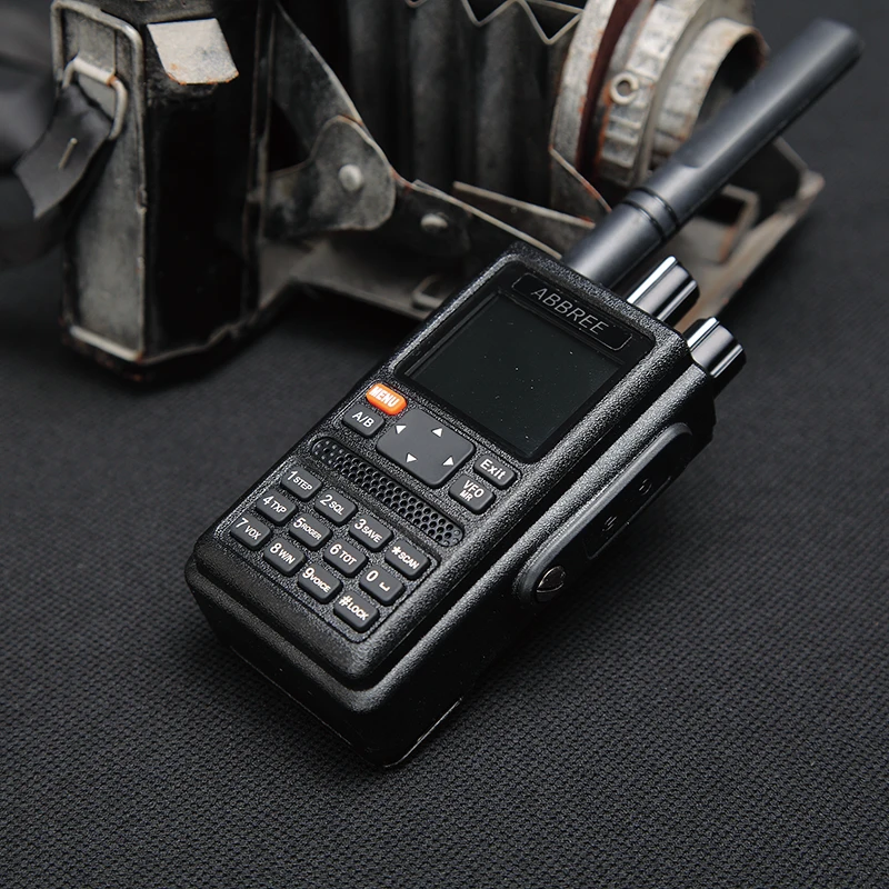 ABBREE AR-F8 gps расположение обмен всеми диапазонами(136-520 МГц) Частота/CTCSS обнаружения Walkie Talkie добавить AR-775 телескопическая антенна