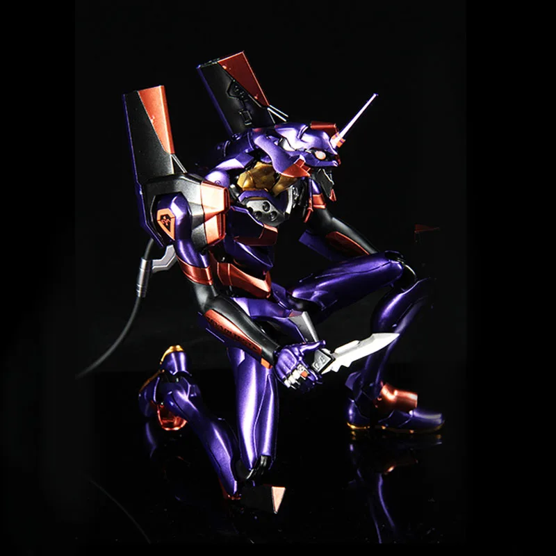 Оригинальный BANDAI 1/144 металлический раскраска EVA-01 Пробуждение VER. Фигурка-робот