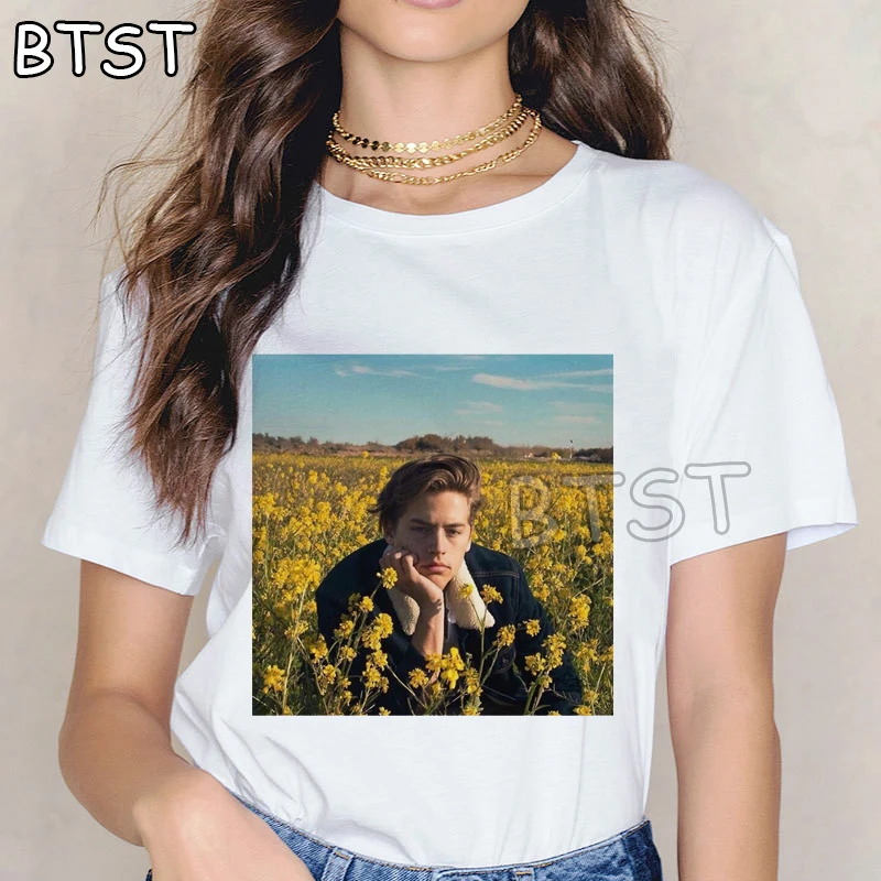 Футболки Riverdale для женщин из хлопка В готическом стиле уличная Harajuku Графические