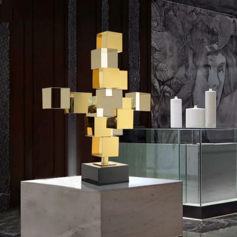 Роскошное украшение в подарок для офиса отеля клуба дома геометрическое