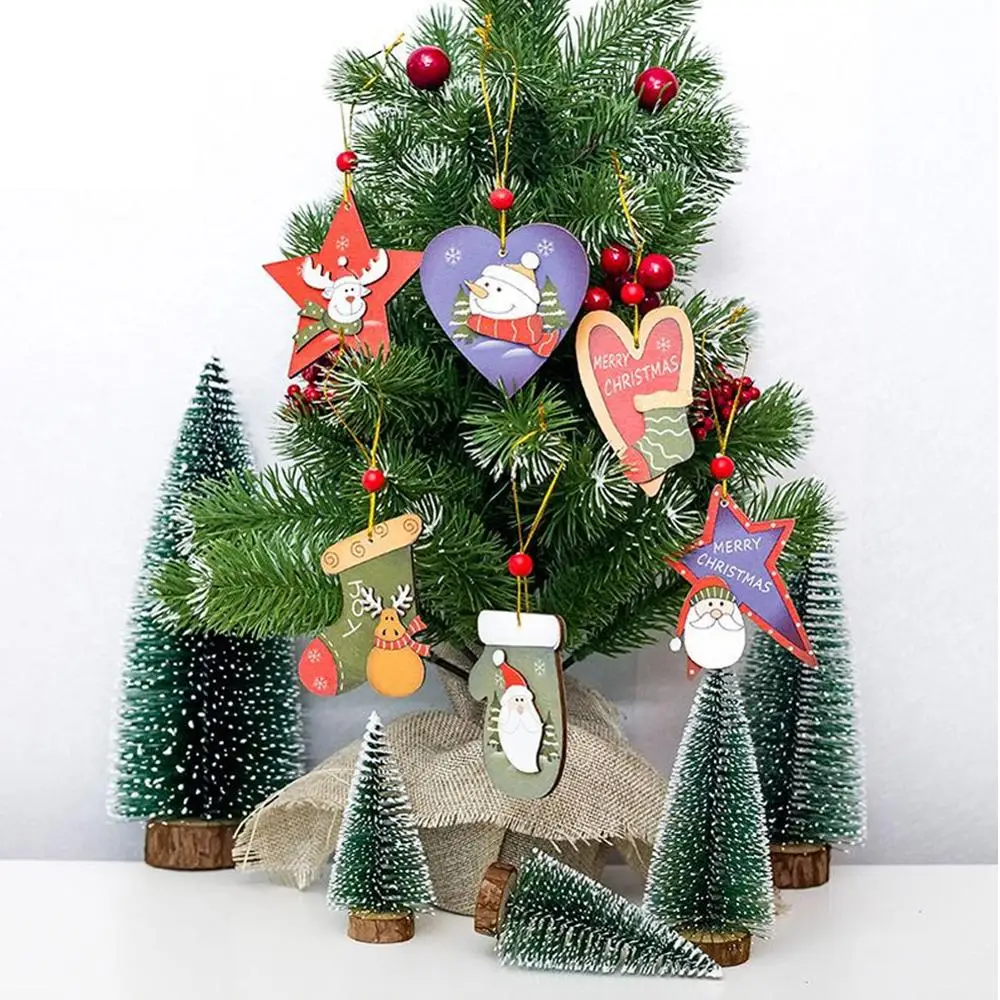 Лидер продаж новогодние декоративные подвесные подарки в виде санты из