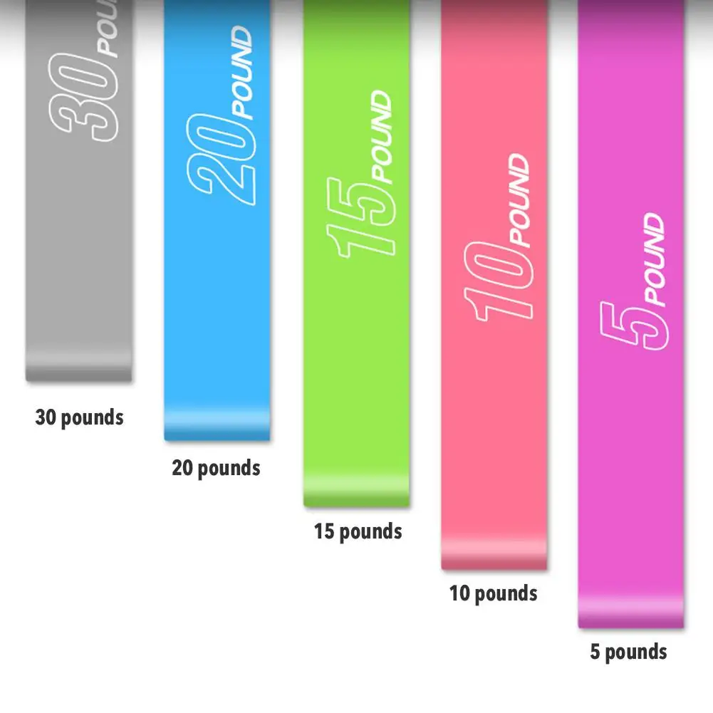 

Yoga Resistance Band Men Women Strength Training Stretch Band Natural Latex Elastic Fitness Belt Sport Fitness Equipment