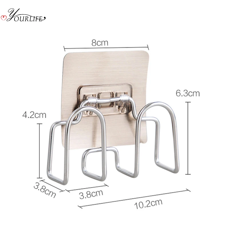 Настенный держатель крышки кастрюли OYOURLIFE из нержавеющей стали