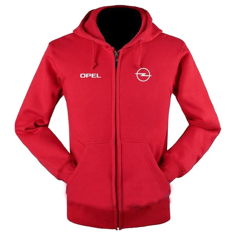 

Opel Logo Zipper Sweatshirts Coat Custom 4S Shop Zipper Hoodie Jacket Autumn Hoodie Winter Long Fashion Casual Clothes