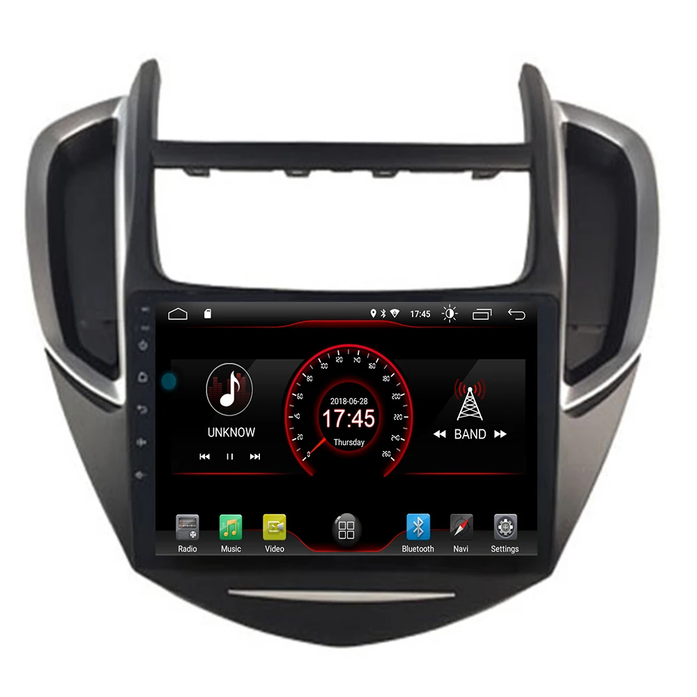 Новое поступление! Android 9,0 2.5D автомобильный dvd для Chevrolet TRAX+ Мультимедиа gps Радио Стерео gps навигация
