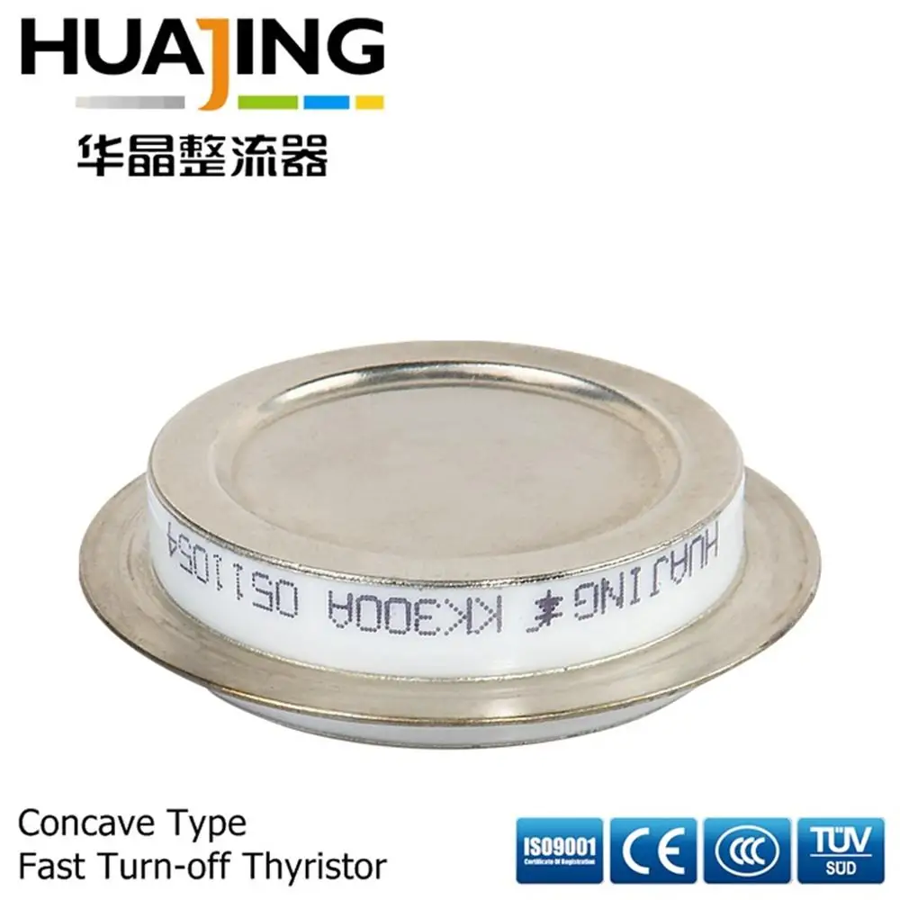 1600 в KK200A 300A 500A 800A быстрое отключение тиристора вогнутого типа капсульный