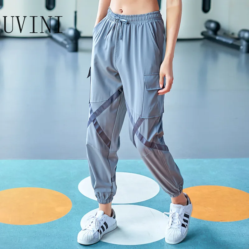 Осенние новые свободные спортивные брюки женские дышащие быстросохнущие