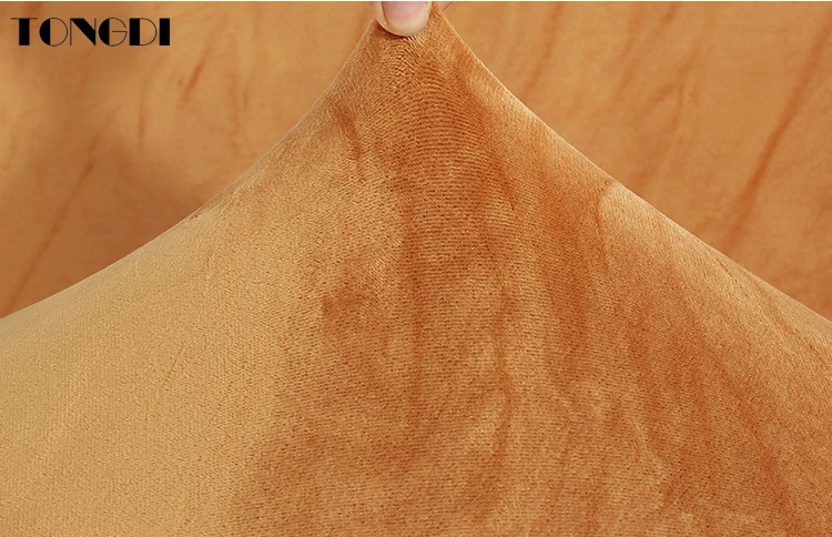 Блестящий эластичный чехол для дивана TONGDI мягкий элегантный полноразмерный