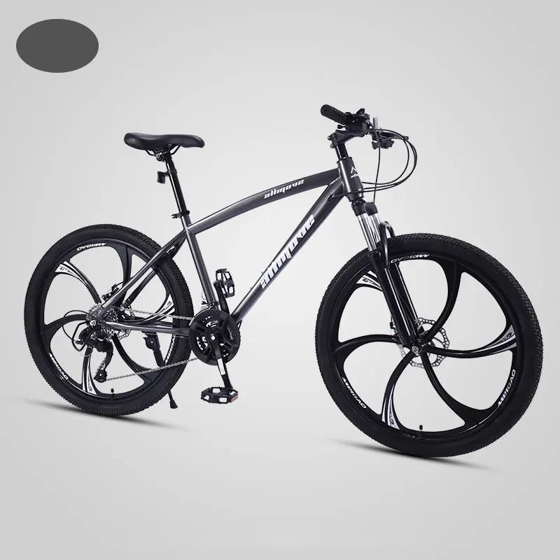 Горный велосипед 26 дюймов 21/24/27/30 скорость Переменная шок двойной дисковый тормоз