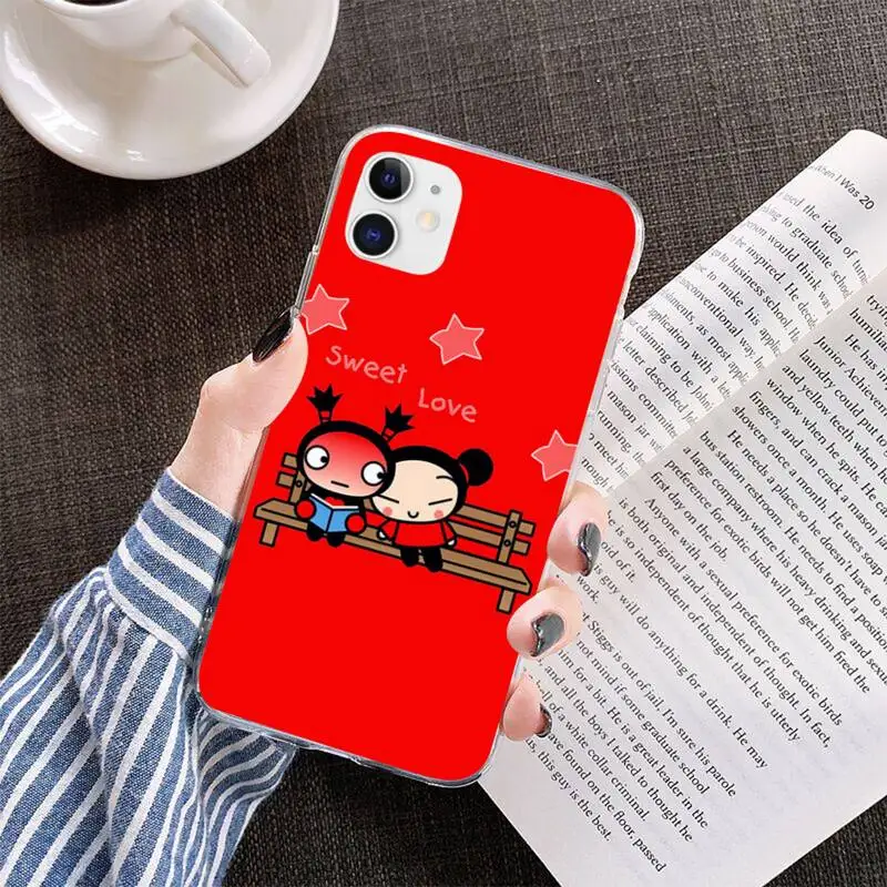 CUTEWANAN милый мультяшный черный мягкий чехол для iPhone 11 pro XS MAX 8 7 6 6S Plus X 5S SE 2020 XR |