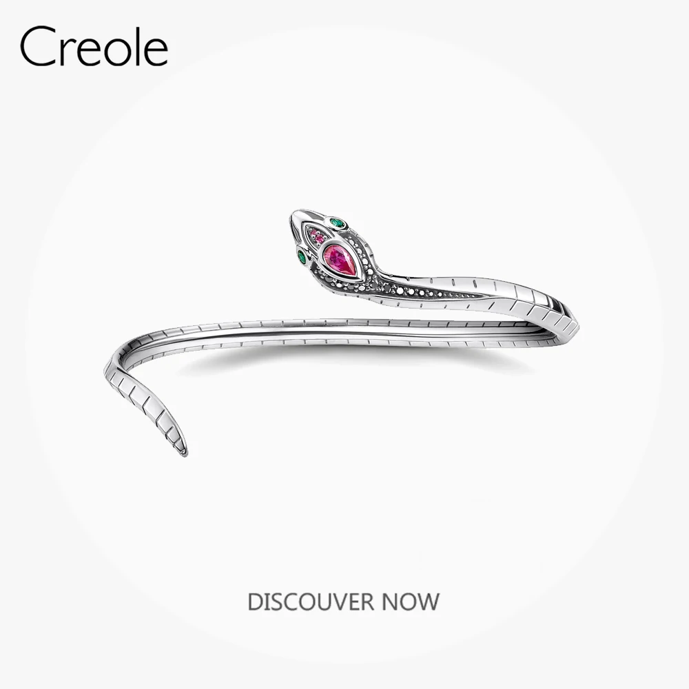 

Bangles Bracelets Mysterious Snake 925 Sterling Silver 2021 Spring Brand New Fine Jewelry Europe Style Bijoux Gift For Women