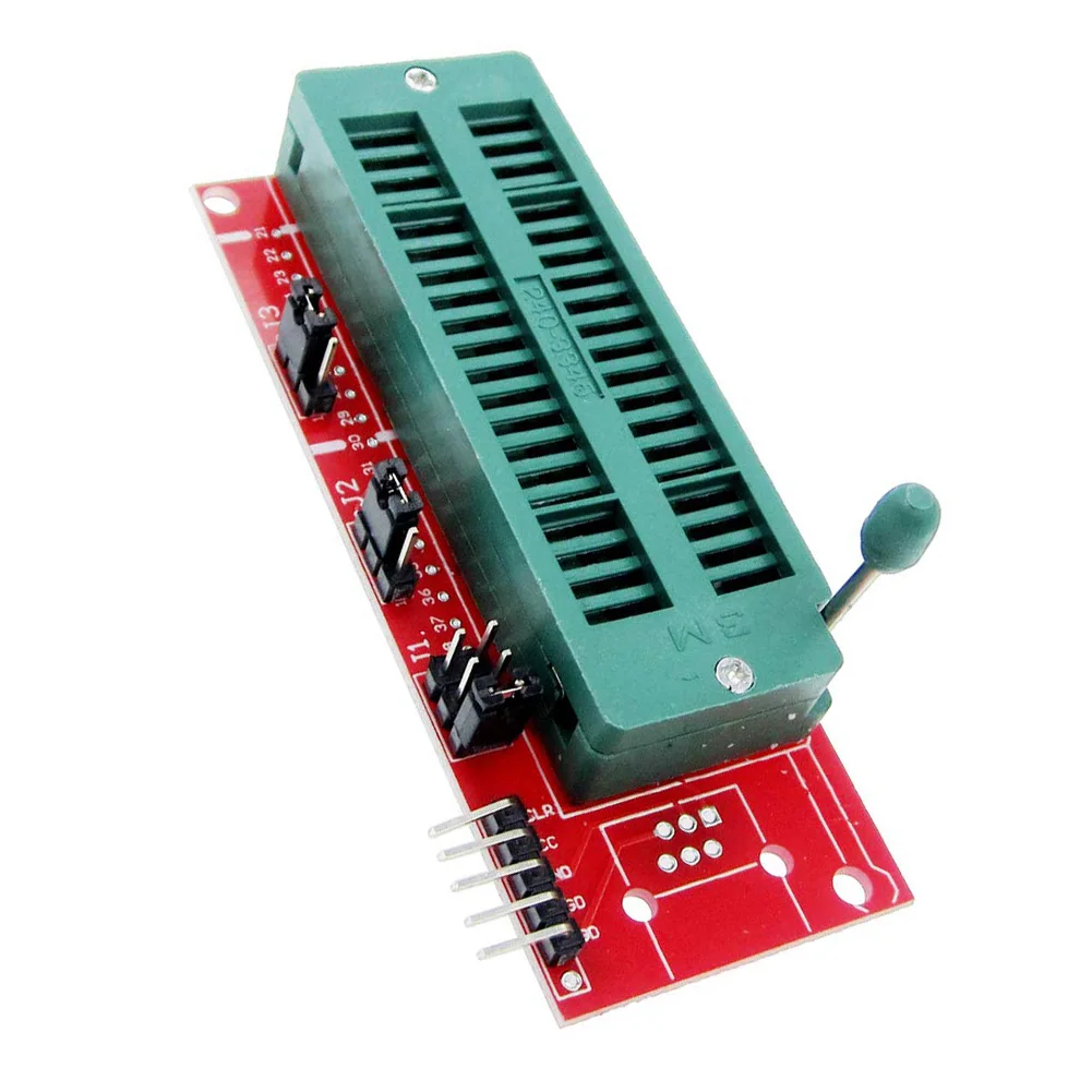 

KGREATZT PICKIT3 PIC KIT3 PICKIT 3 Programmer Offline Programming PIC Microcontroller Chip Monopoly+PIC Programmer adapter seat