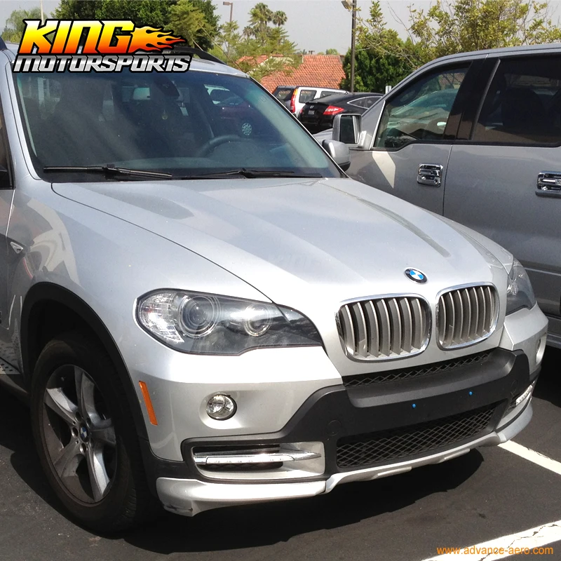 Подходит 07 10 BMW X5 E70 Полный аэродинамический AERO спереди и сзади обвес бампер