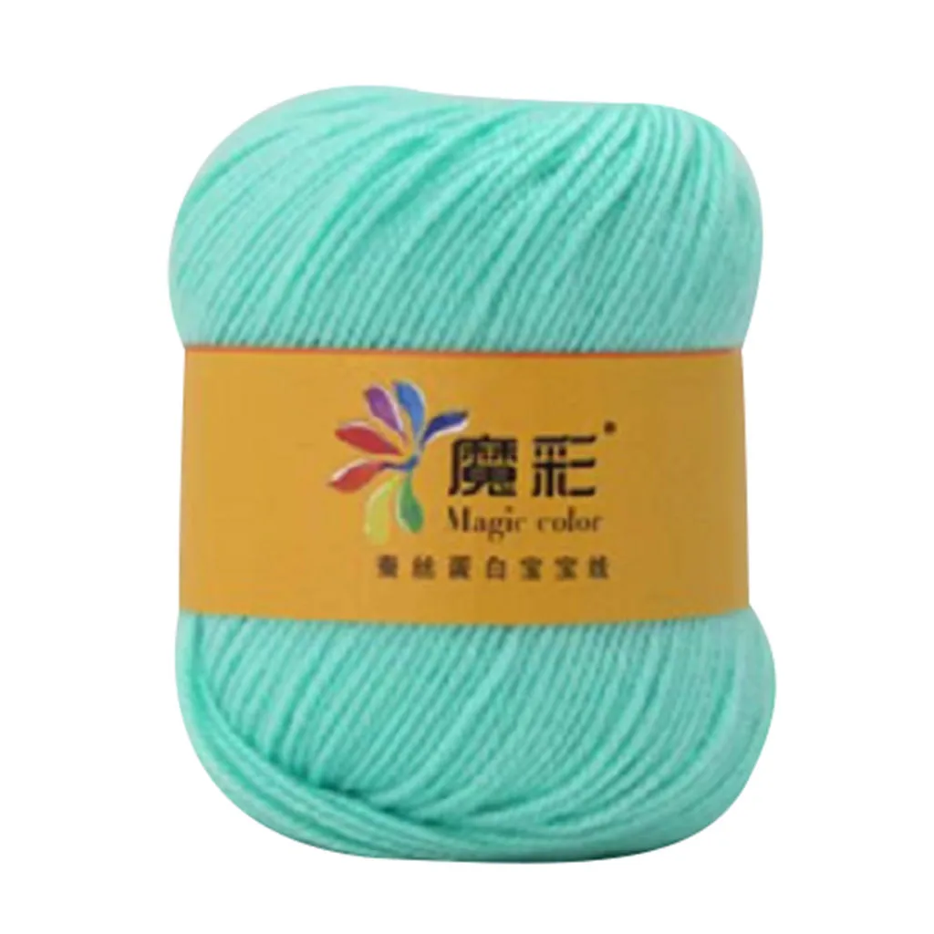 best selling 2020 products Crochet Diy Sweater Line Scarf 4 Strands Of Coarse Cotton Wool Group home decoration accessories | Дом и сад