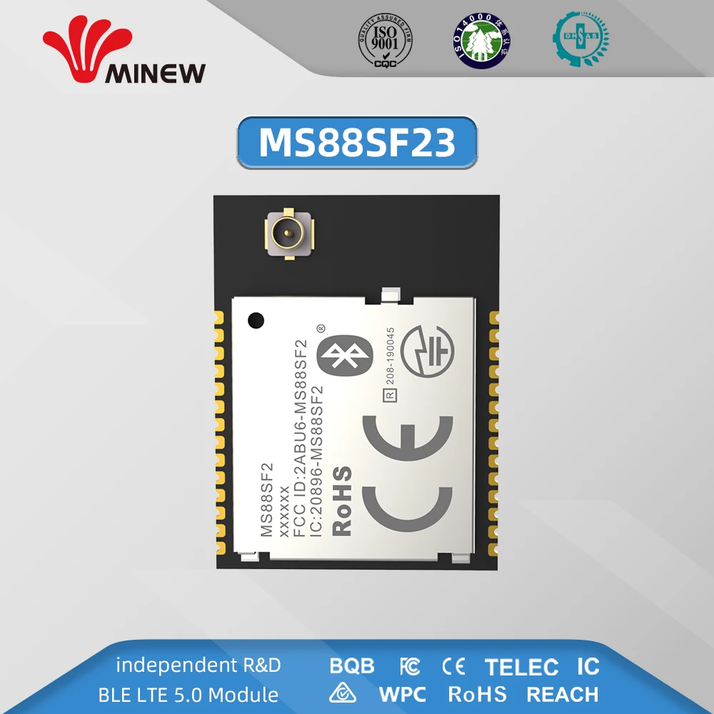 Новый ультра маломощный беспроводной модуль Minew BLE 5 0 на базе nRF52840 SoCs предлагает