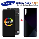 6,4 ''Super AMOLED для Samsung Galaxy A30S SM-A307FNDS A307, ЖК-дисплей, сенсорный экран, дигитайзер с рамкой для Samsung A30s LCD